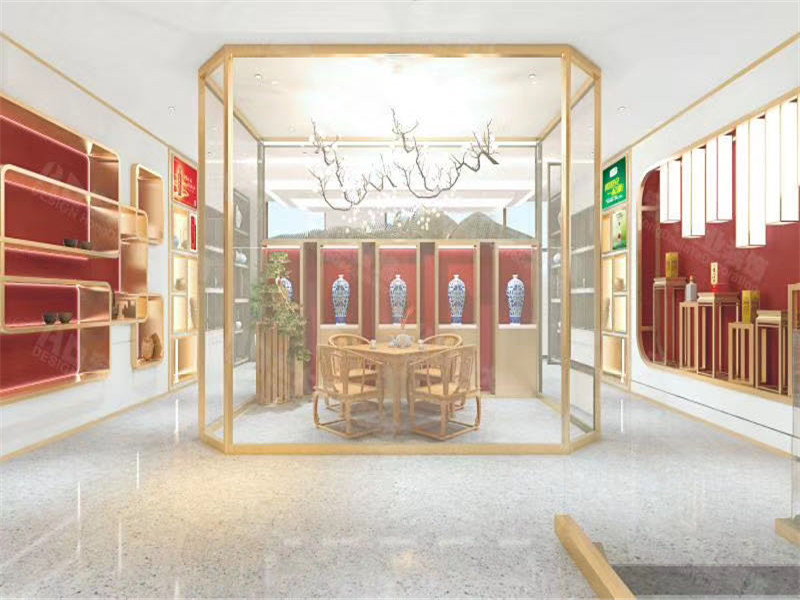 華都酒業燕嶺春酒品會所裝修設計